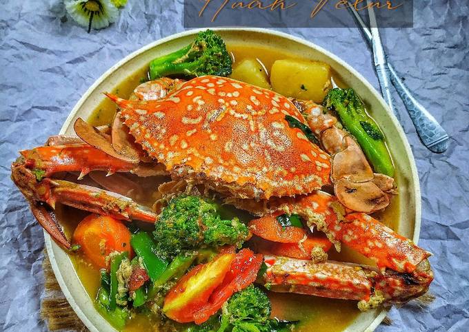 Sup Kepiting Kuah Telur