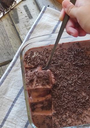 Foto resep Puding Coklat Terapung