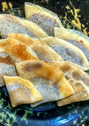 Foto resep Panekuk Isi Vla Coklat (Versi Ekonomis Tanpa Telur)