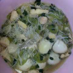 A picture of Sayur Oyong Puyuh.