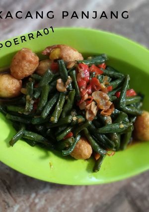 Foto resep Oseng Kacang panjang