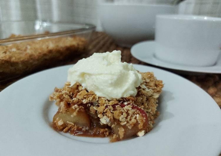 Recipe of Super Quick Homemade Apple Cobbler