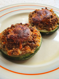 Una foto de Zapallitos rellenos light
