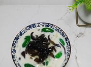 Gambar es melon susu