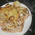 Filetes de pollo con limón al horno