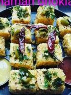 A picture of Khaman dhokla.