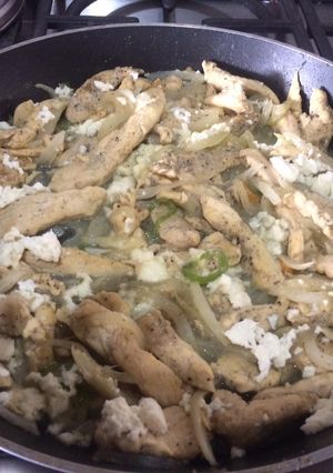 Una foto de Fajitas de pollo tradicionales
