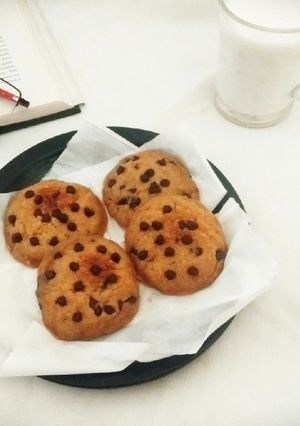 A picture of Instant Chocolate Chip Cookies.