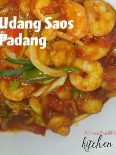 Foto resep Udang Saos Padang