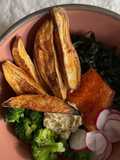 Salmão com Legumes