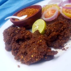 A picture of Tsire (the Nigerian suya).