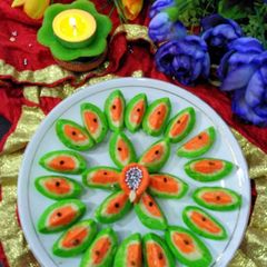 Watermelon Cashewnut Sweet A picture of Watermelon Cashewnut Sweet.