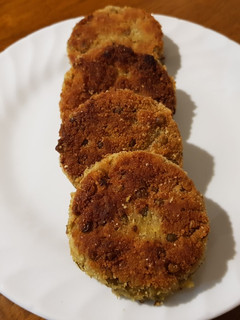 Una foto de Hamburguesas de zapallo y lentejas