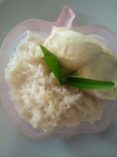 Foto resep Ketan kuah durian