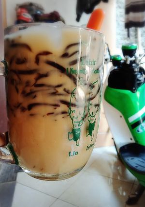 Foto resep Es cincau gula jawa