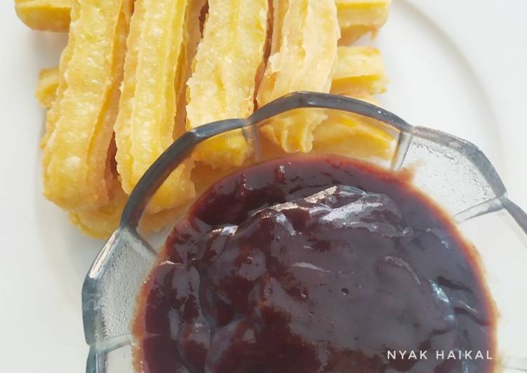 Resep Churros Saus Coklat, Bisa Manjain Lidah