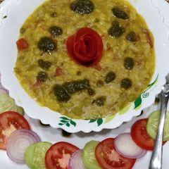 A picture of Vegetable Khichadi.