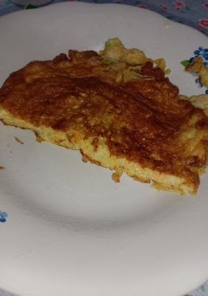 Foto resep Omelette kentang dan wortel (MPASI 1 tahun) sederhana