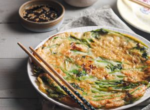 Foto resep Pajeon (Batang) Bayam
