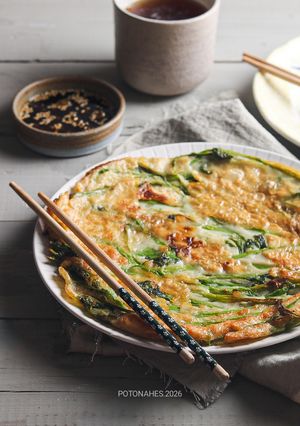 Foto resep Pajeon (Batang) Bayam