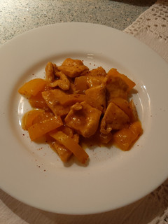 Foto di Pollo e peperoni al curry