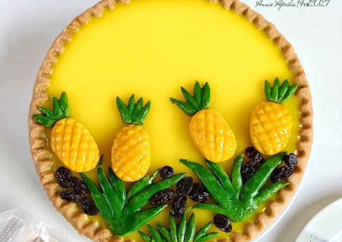 Pineapple Pie (Sago Crust)