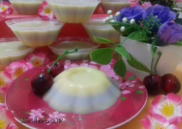 Resep: Silky Pudding Puyo (Homemade) yang Nikmat