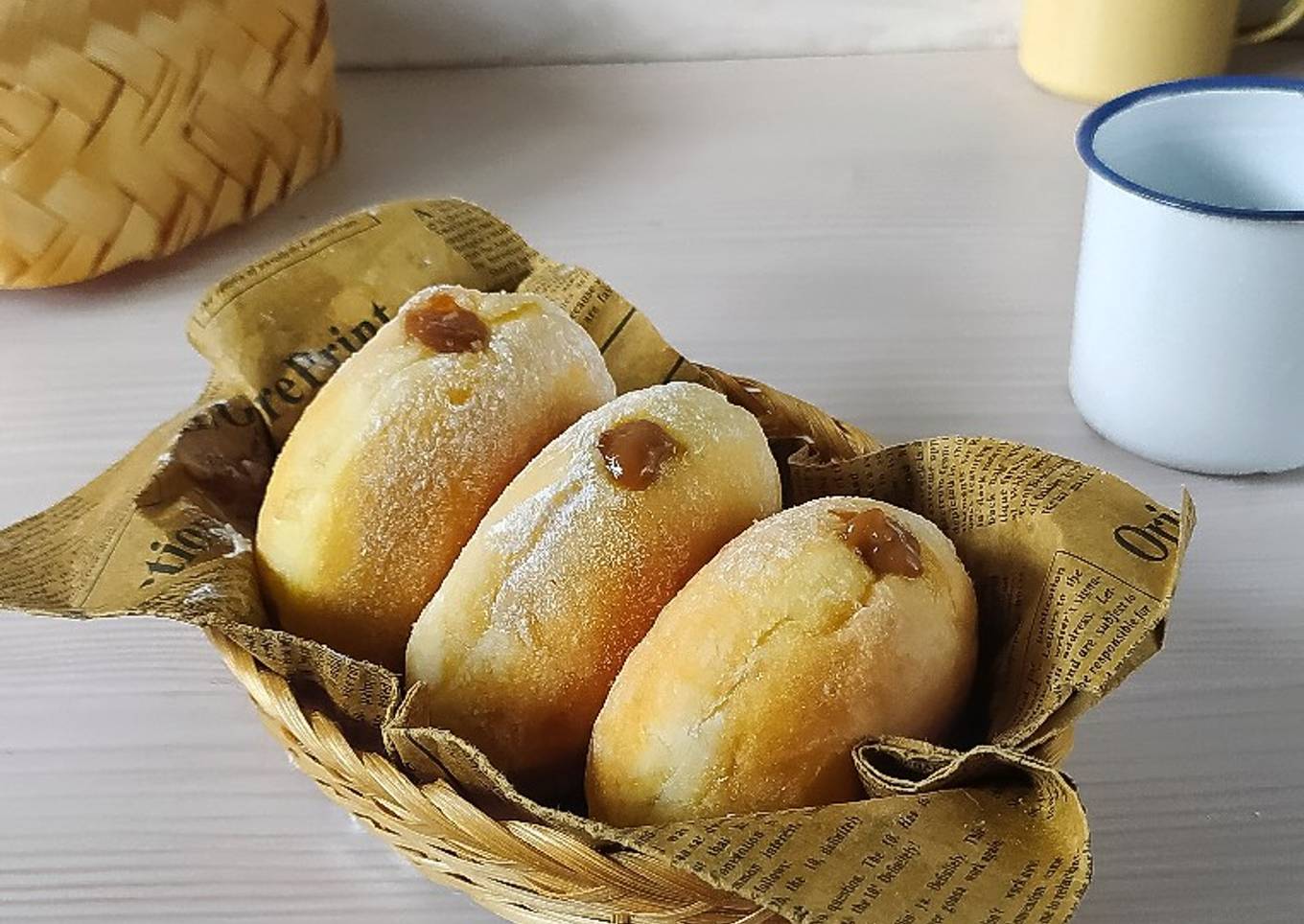 Bomboloni Isi Selai Kopi