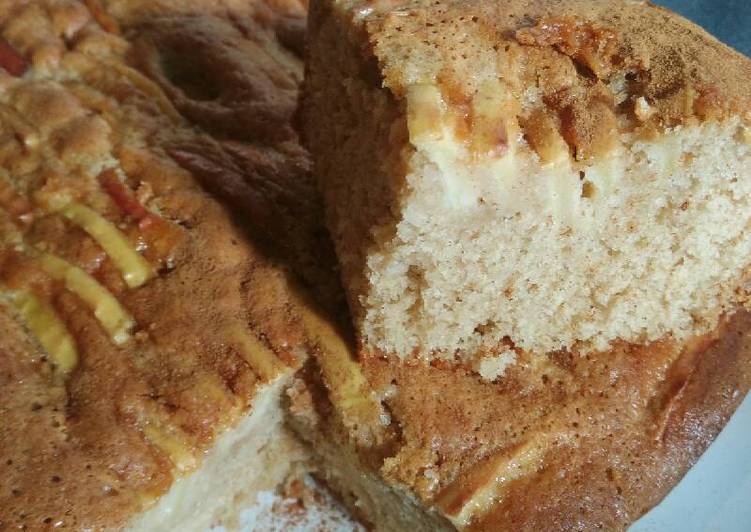 How to Make Any-night-of-the-week Easy-peasy apple cake #helpfulcook