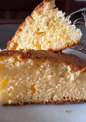 Una foto de Torta de yogurt fácil