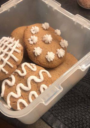 A picture of Honey Cinnamon Cookies.