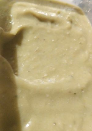 A picture of Banana Avocado Hemp Ice Cream.