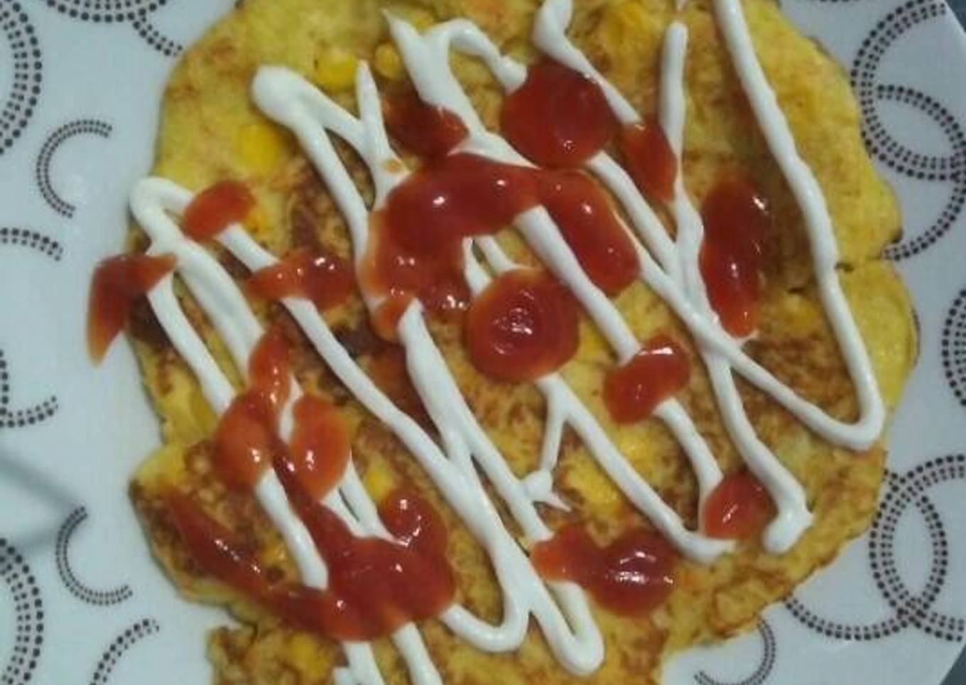 Oatmeal sour pancake