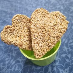 Sesame seeds chikki A picture of Sesame seeds chikki.