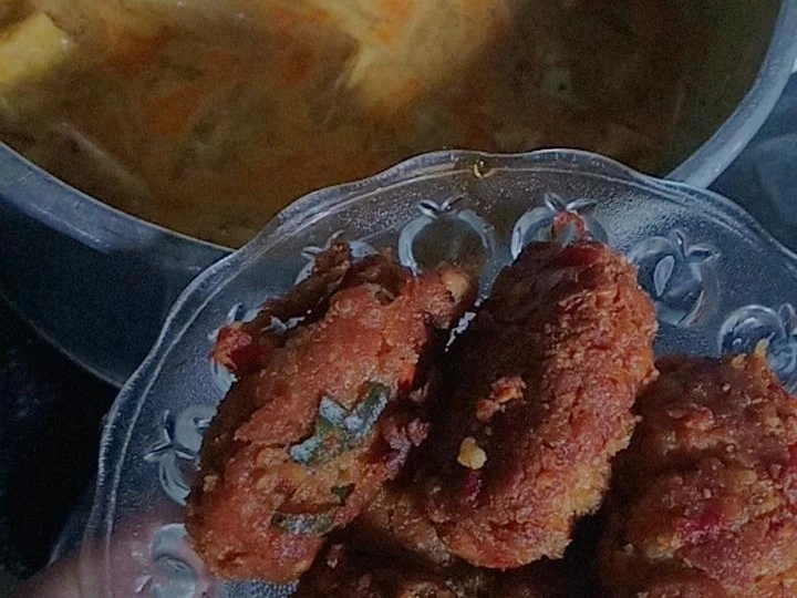 Cara Mudah Membuat Resep Sayur Rebung Santan Pedas + Mendol (7) yang Uenak Anti Ribet, Lezat