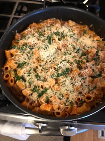 Simple Way Prepare Recipe Chicken Parm Pasta that is Really Delicious, Appealing}