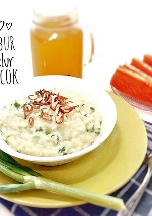 Foto resep Bubur Telur Kocok Favorit [Sarapan Hari 2]