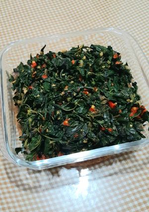 Foto resep Oseng Daun Singkong