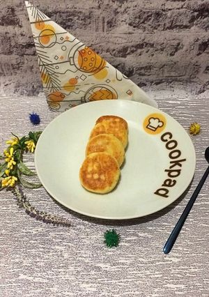 Фото Сирники з рисовим борошном.