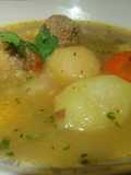 Sudado de albóndigas