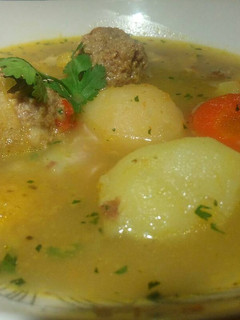 Una foto de Sudado de albóndigas
