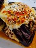 BERENJENA🍆Rellena con Chorizo y🍅Tomate San Marzano...!