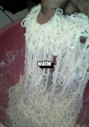 Foto resep Mie mentah home made kenyal,anti gagal