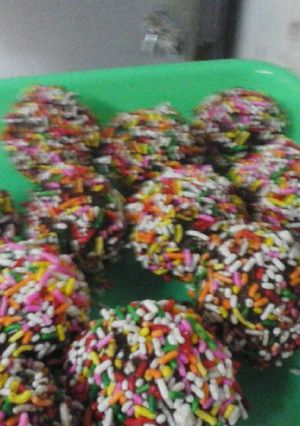 Foto resep Bola-bola coklat (bolu bantet) 😆😅