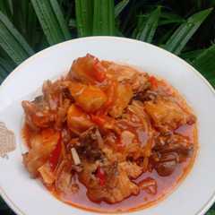 Ayam goreng saus pedas রেসিপির প্রধান ছবি