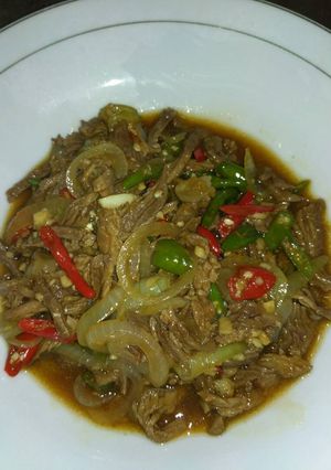 Foto resep Oseng daging sapi