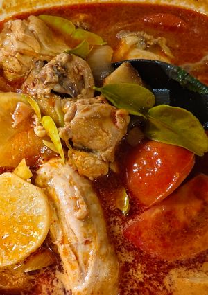 Gambar Tomyum Ayam Lobak Putih