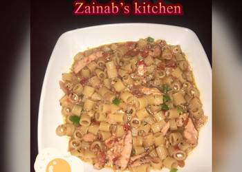 Popular Cuisine Chiken macaroni Yummy