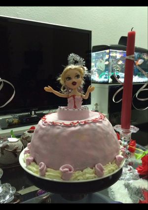 صورة لوصفة كيكه الدميه براتز