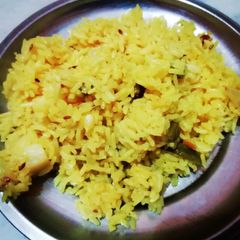 A picture of Veg pulav.